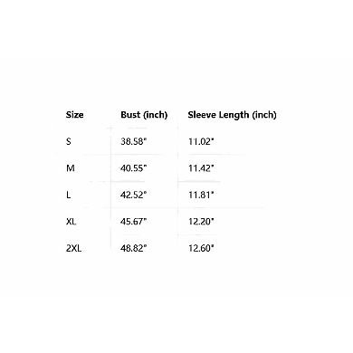 Women's Jacquard V Neck T Shirts Short Sleeve Loose Fit Casual Blouses