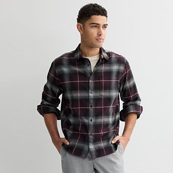 Men’s Apt. 9® Long Sleeve Stretch Twill Shirt
