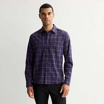 Men’s Apt. 9® Long Sleeve Stretch Twill Shirt