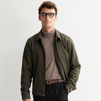 Men's Apt. 9® Textured Harrington Jacket