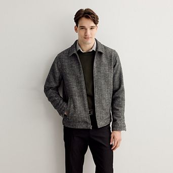 Men's Apt. 9® Textured Harrington Jacket