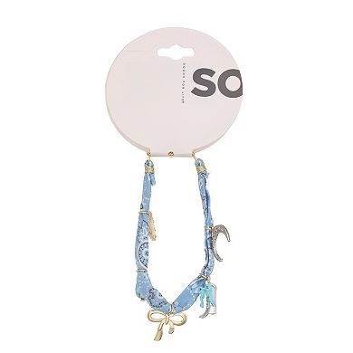 SO® Two Tone Boho Charm Bracelet