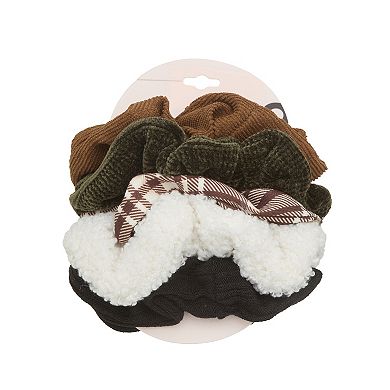SO® 5-Piece Multi Scrunchie Set