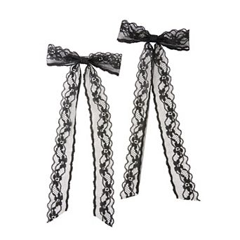 SO® 2-Pack Lace Hair Clips