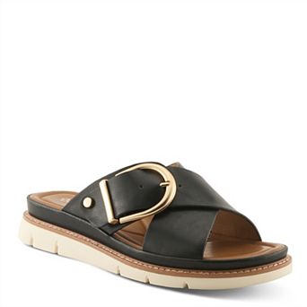 Patrizia Marynia Women's Buckle Accent Slide Sandals
