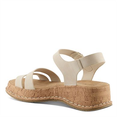 Patrizia Moniece Women's Adjustable Wedge Sandals