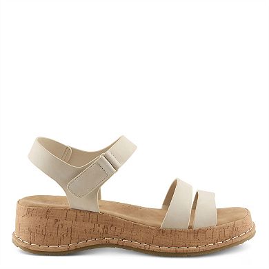 Patrizia Moniece Women's Adjustable Wedge Sandals