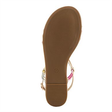 Patrizia Women's Strappy Slingback Wedge Sandals