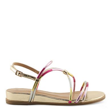 Patrizia Women's Strappy Slingback Wedge Sandals