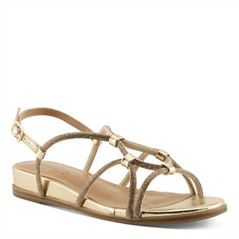 Patrizia Women's Metallic Slingback Sandals