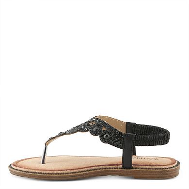 Patrizia Parry Women's Beaded Thong Sandals