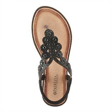 Patrizia Parry Women's Beaded Thong Sandals