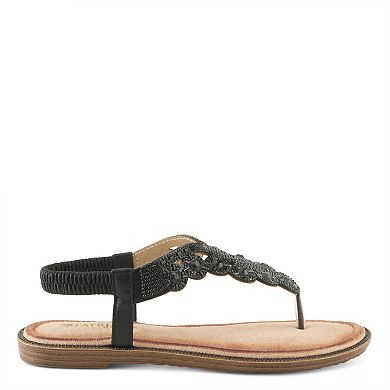 Patrizia Parry Women's Beaded Thong Sandals