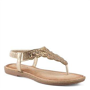 Patrizia Parry Women's Beaded Thong Sandals