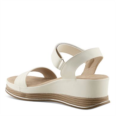 Patrizia Sahil Women's Adjustable Wedge Sandals