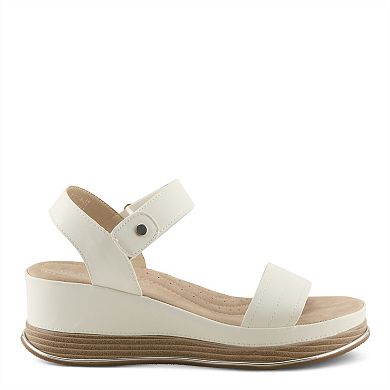 Patrizia Sahil Women's Adjustable Wedge Sandals