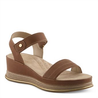 Patrizia Sahil Women's Adjustable Wedge Sandals