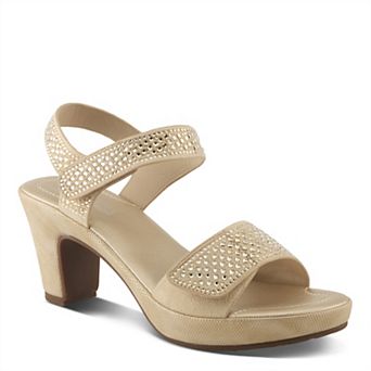 Patrizia Women's Woven Slingback Heeled Sandals