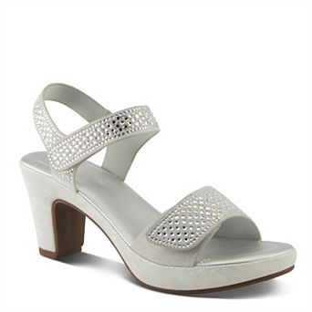 Patrizia Women's Woven Slingback Heeled Sandals