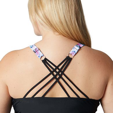 Free Country Women's Plus Size Notch Front Tankini Top