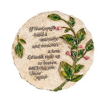 Evergreen Enterprises If Tears Could Build a Stairway Garden Stone