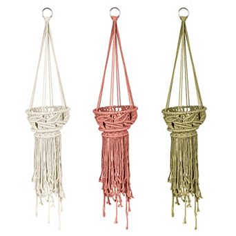 Evergreen Enterprises 30-inch Macrame Medium Hanging Plant Cover