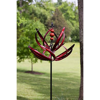 Evergreen Enterprises 91-Inch Waves in Motion Wind Spinner Outdoor Decor