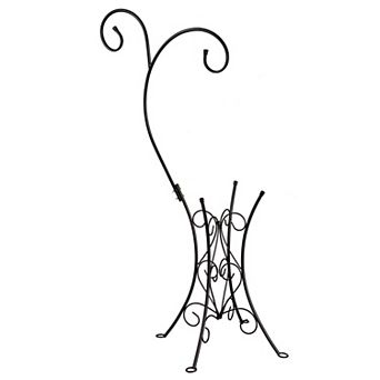 Evergreen Enterprises Decorative Metal Bird Bath Stand