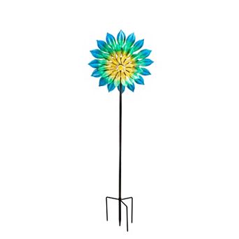 Evergreen Enterprises Oceanic Dimensions Wind Spinner Outdoor Decor 75-Inch
