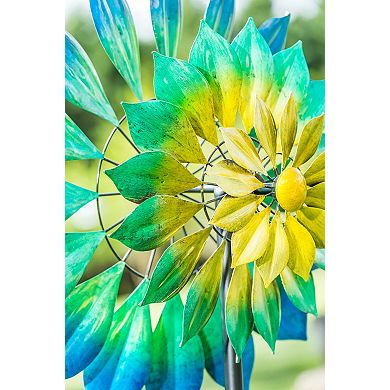 Evergreen Enterprises Oceanic Dimensions Wind Spinner Outdoor Decor 75-Inch