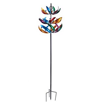 Evergreen Enterprises Three Tiered Wind Spinner Outdoor Decor