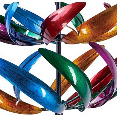 Evergreen Enterprises Three Tiered Wind Spinner Outdoor Decor