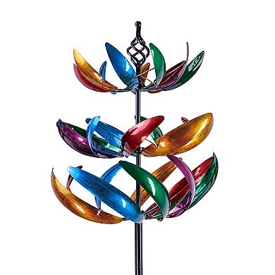 Evergreen Enterprises Three Tiered Wind Spinner Outdoor Decor