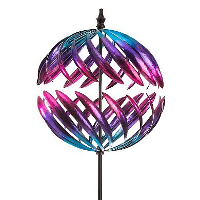 Evergreen Enterprises Bold Movement Kinetic Wind Spinner Outdoor Decor 60-inch