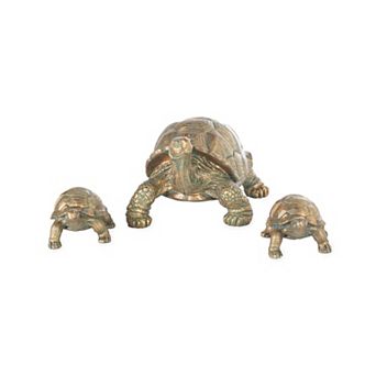 Evergreen Enterprises Tortoise & Two Babies Garden Statues Outdoor Decor