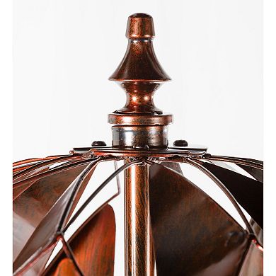 Evergreen Enterprises Harlequin Ball Wind Spinner Outdoor Decor 36-inches