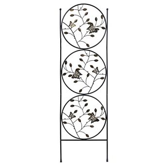 Evergreen Enterprises Butterfly Trio Metal Trellis Outdoor Decor