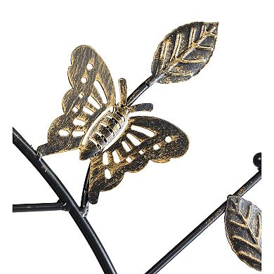 Evergreen Enterprises Butterfly Trio Metal Trellis Outdoor Decor