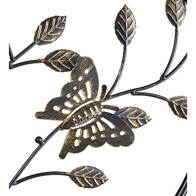 Evergreen Enterprises Butterfly Trio Metal Trellis Outdoor Decor
