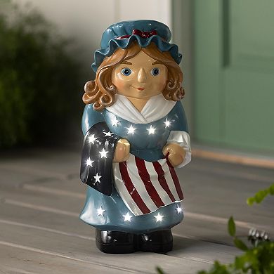 Evergreen Enterprises Lighted Betsy Ross Statue Indoor / Outdoor Decor