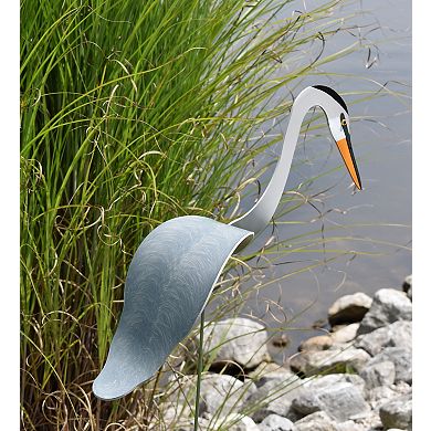Evergreen Enterprises Great Blue Heron Dancing Bird Indoor / Outdoor Decor