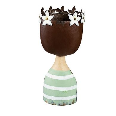 Evergreen Enterprises Striped Head Planter
