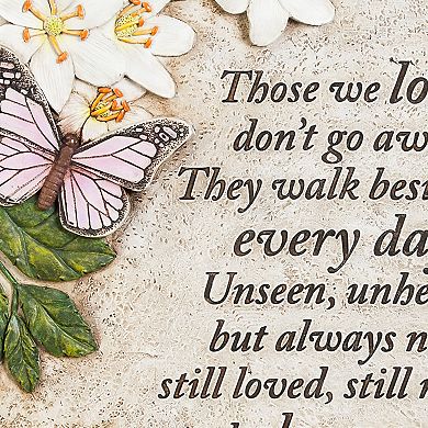 Evergreen Enterprises Those We Love Butterflies Memorial Garden Stone