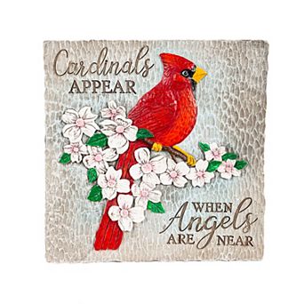 Evergreen Enterprises Cardinal Memorial Garden Stone, 10.5 Inches