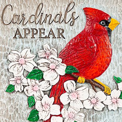 Evergreen Enterprises Cardinal Memorial Garden Stone, 10.5 Inches