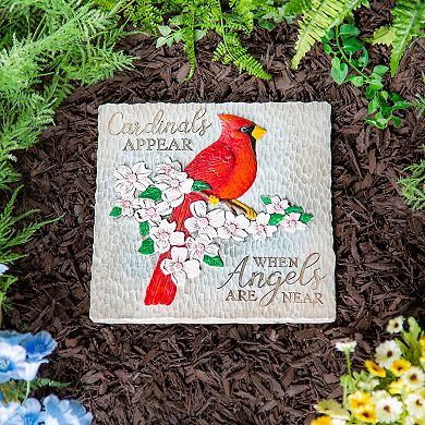 Evergreen Enterprises Cardinal Memorial Garden Stone, 10.5 Inches