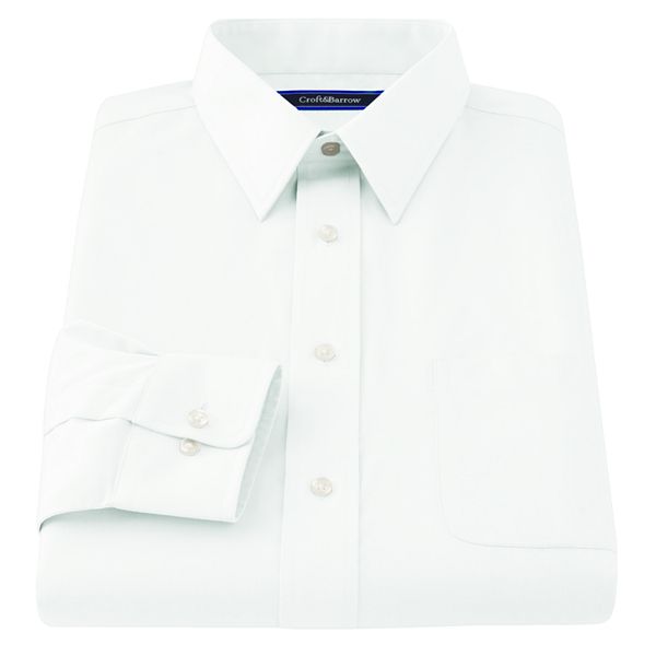 princess polly baby blue dress Men's Croft & Barrow® Classic-Fit Easy Care Point-Collar Dress Shirt