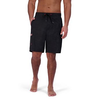 Men's ZeroXposur 9-Inch Elastic Waist Swim Bottoms