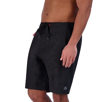 Men's ZeroXposur 9-Inch Elastic Waist Swim Bottoms