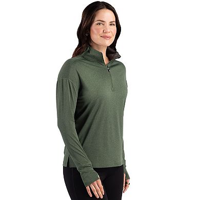 Cutter & Buck Forge Epic Confidence Recycled Womens Quarter Zip